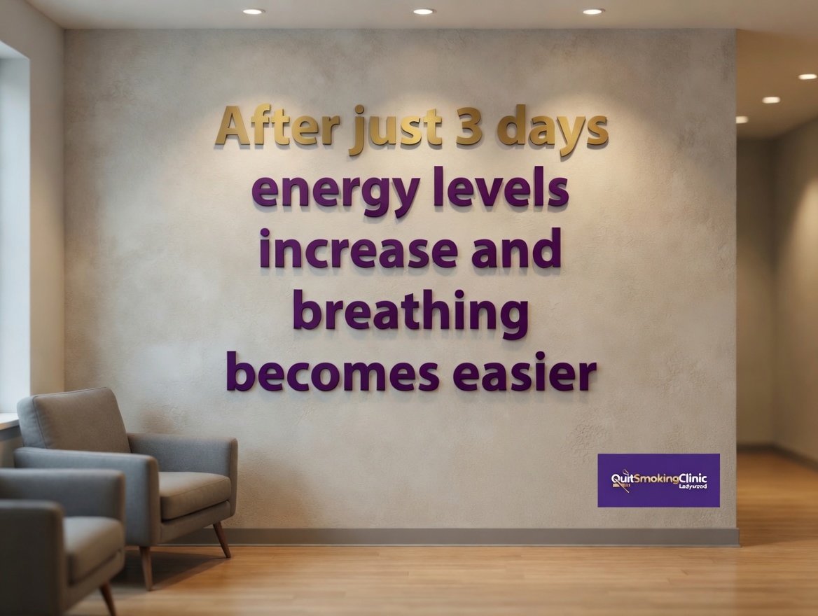 Wall art at our Ladywood clinic: 'After just 3 days, energy levels increase and breathing becomes easier'